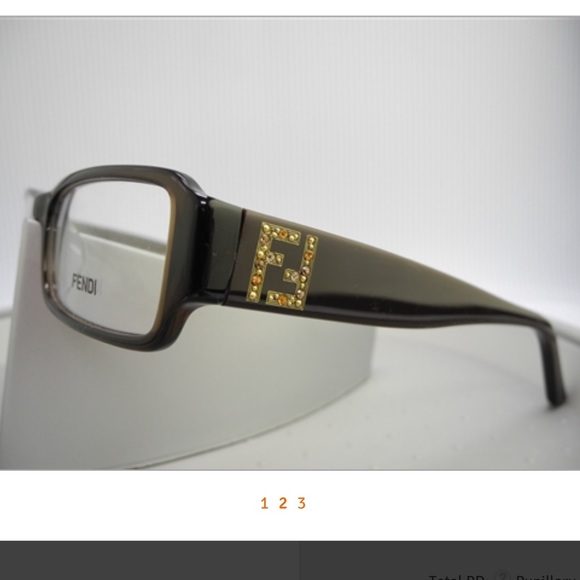 Fendi FS 5934 207 Brown Glasses - Picture 6 of 6